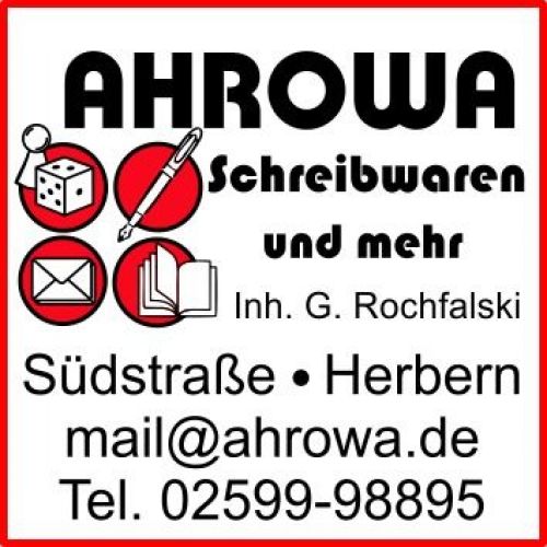 AHROWA Schreibwaren logo