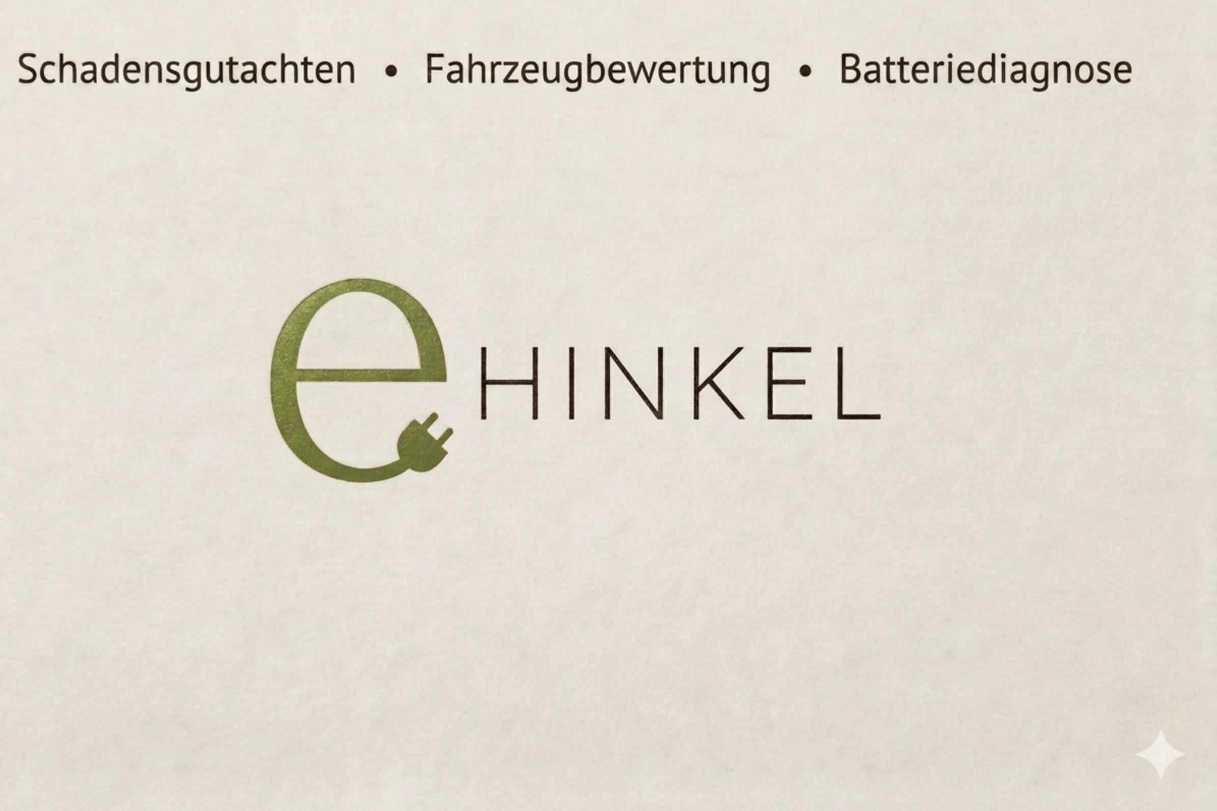 e. Hinkel Kfz Sachverständiger • e-Mobilität und Batteriediagnose