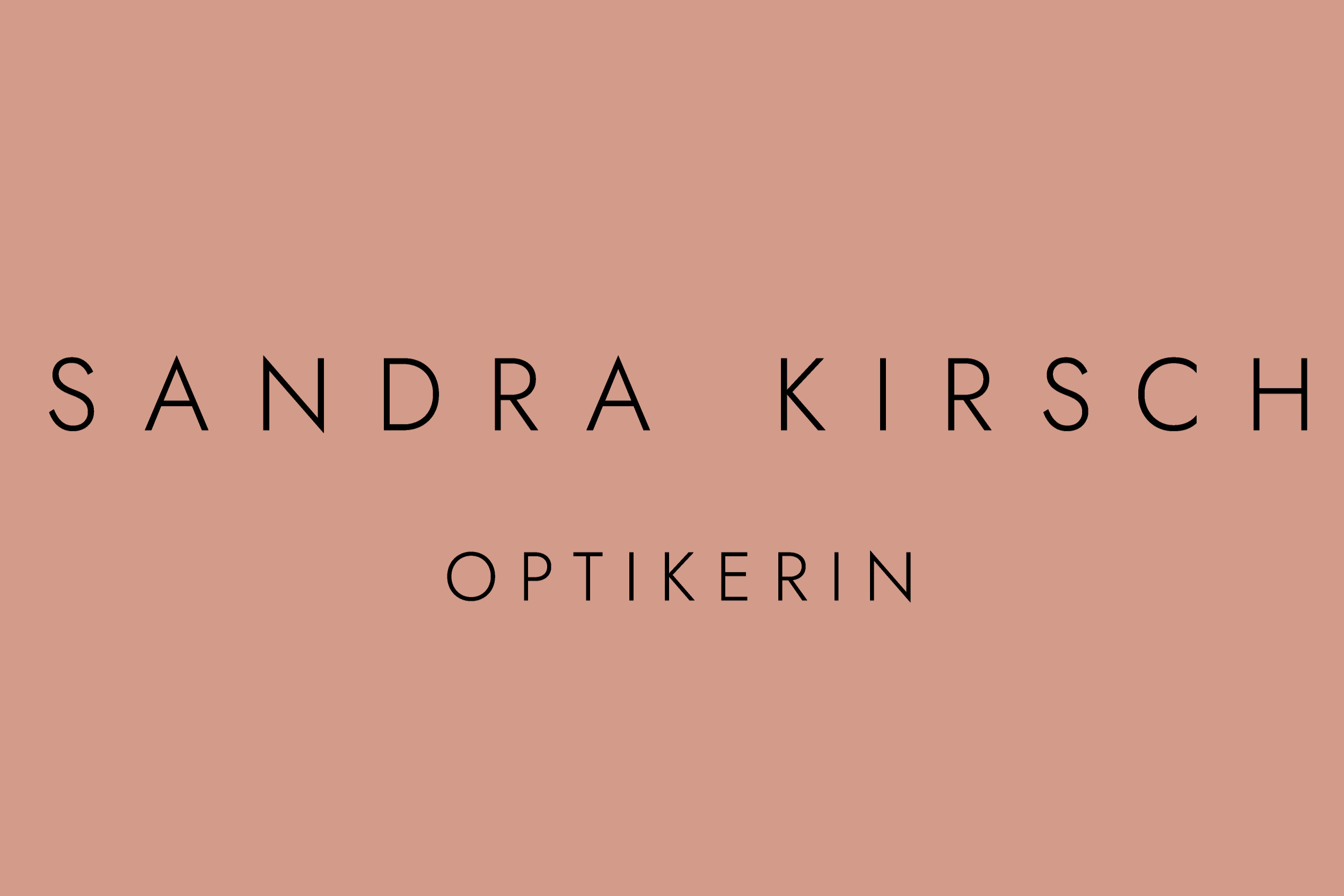 Sandra Kirsch OPTIKERIN