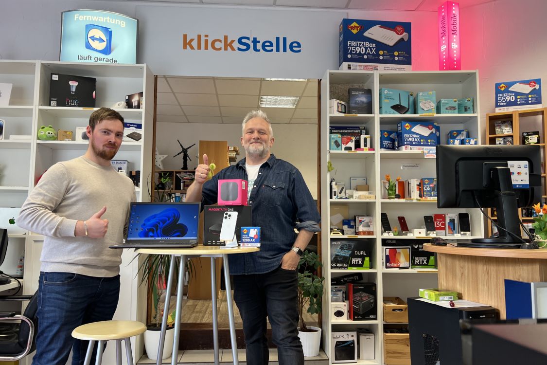 klickStelle IT Handy Web title image