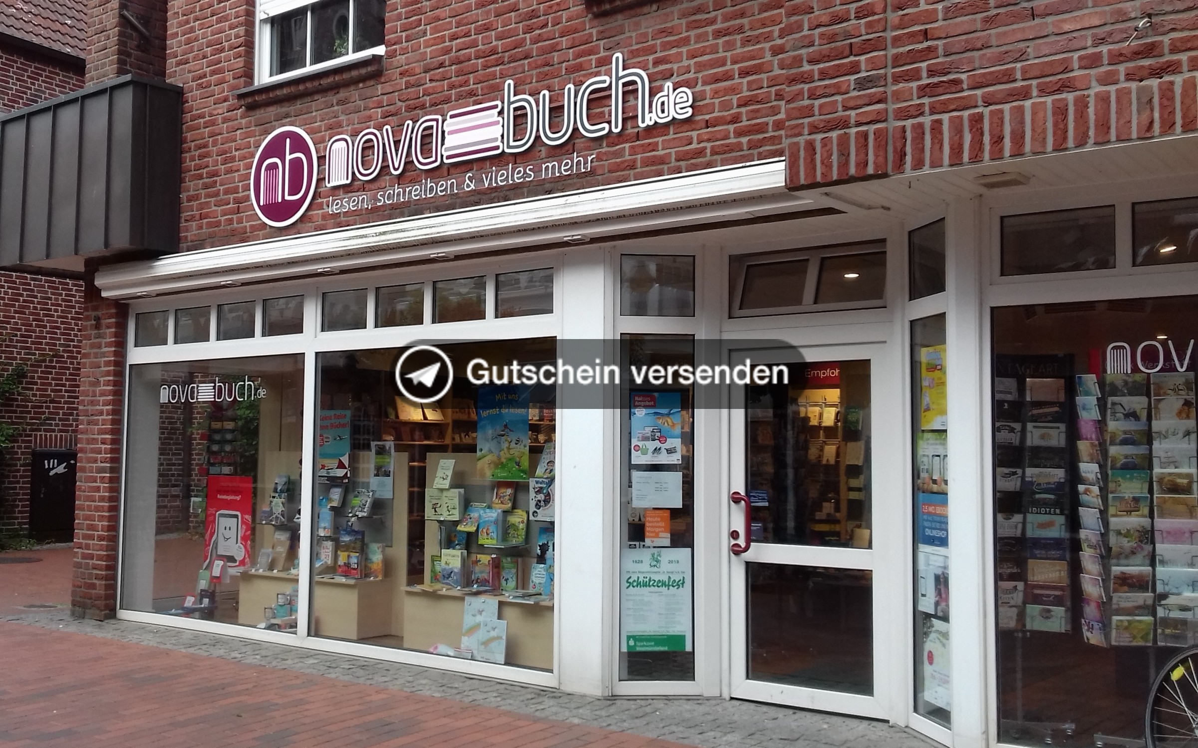 Nova Buch Gronau Gutscheine