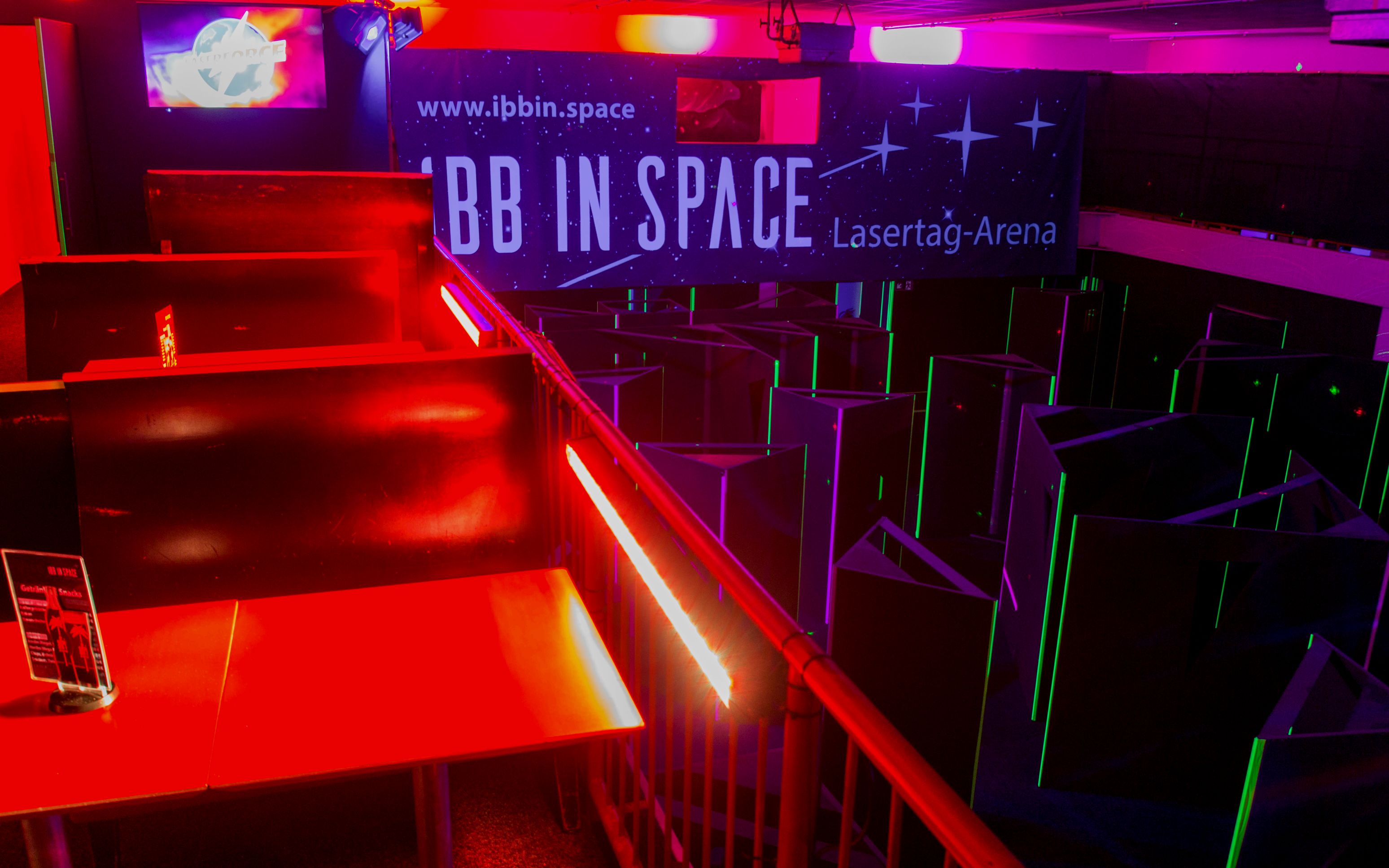 Ibb in Space - Lasertag-Arena Ibbenbüren