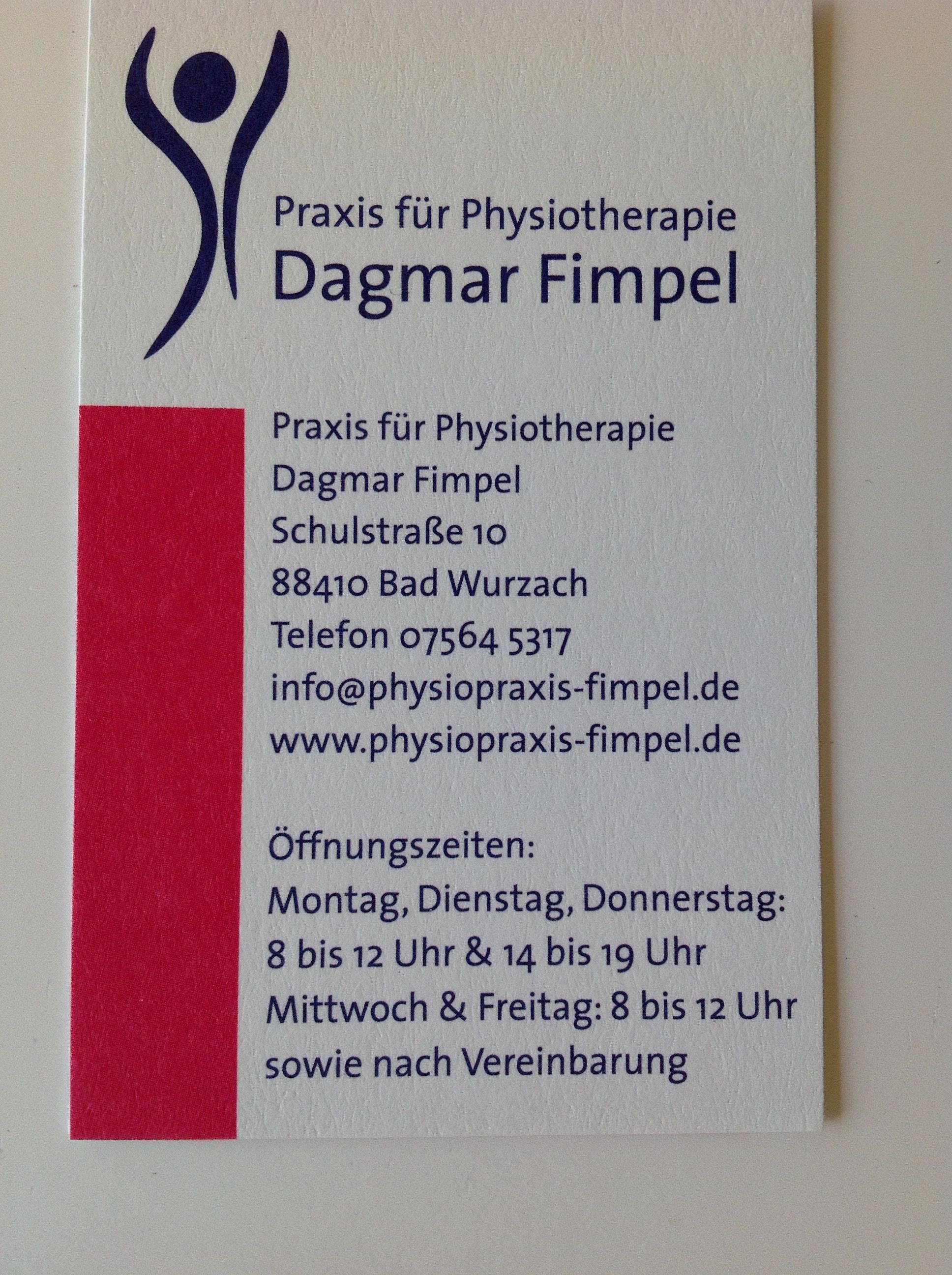 Praxis für Physiotherapie Dagmar Fimpel