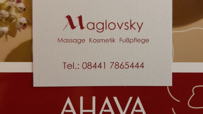 Maglovsky Massage Kosmetik Fußpflege