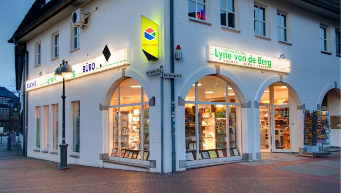 Buchhandlung Lyne von de Berg