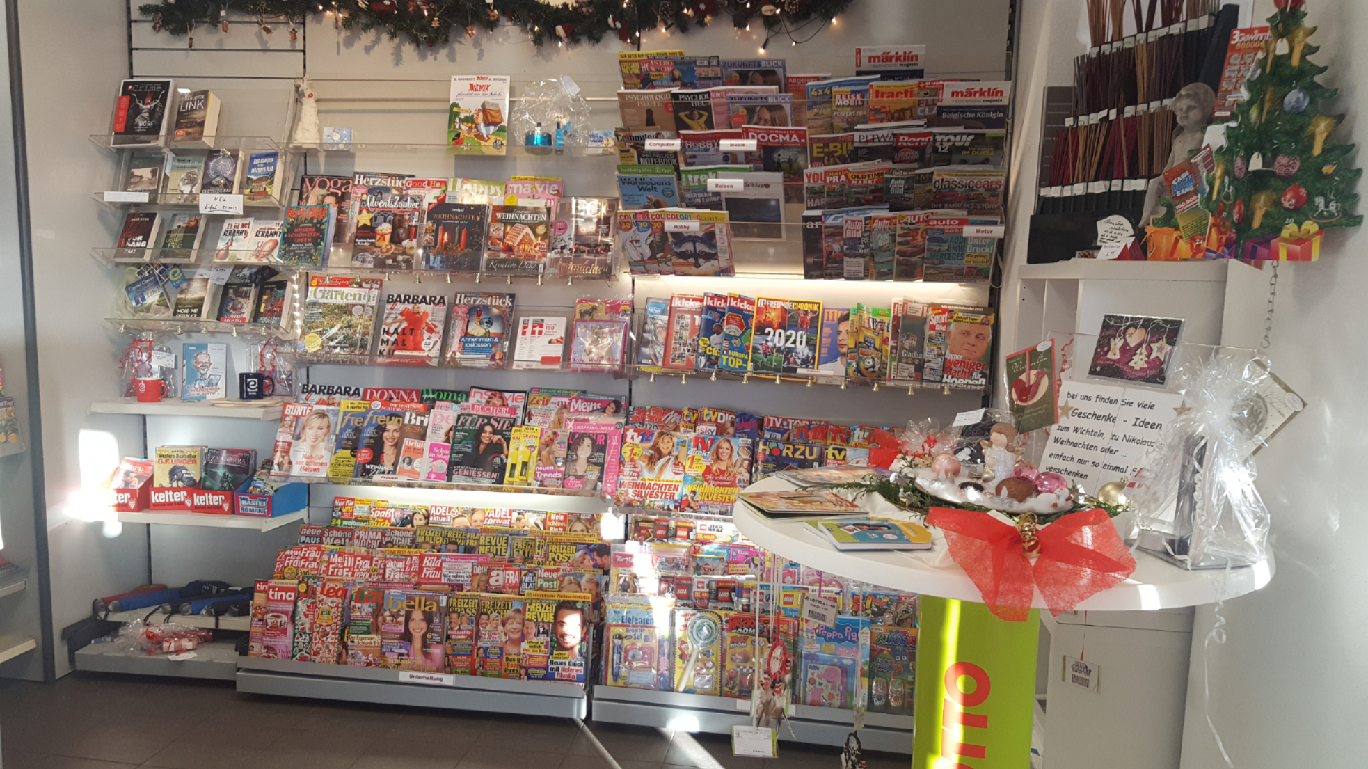 das Lädchen in der Gleispassage