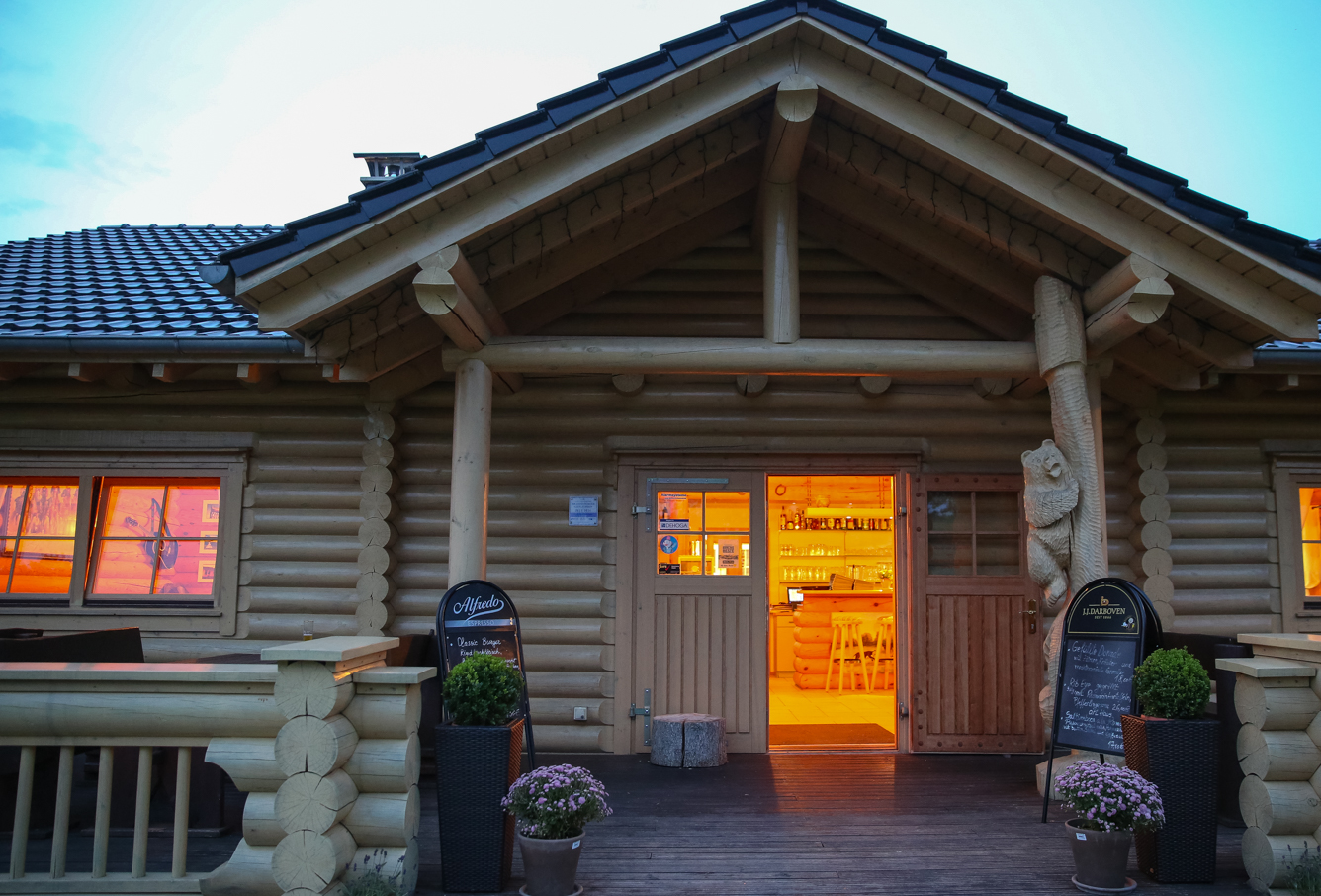 Blockhaus am Wolzensee