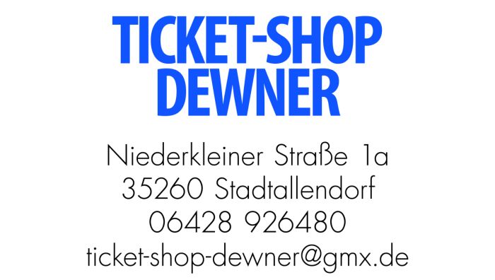 Ticket Shop Dewner