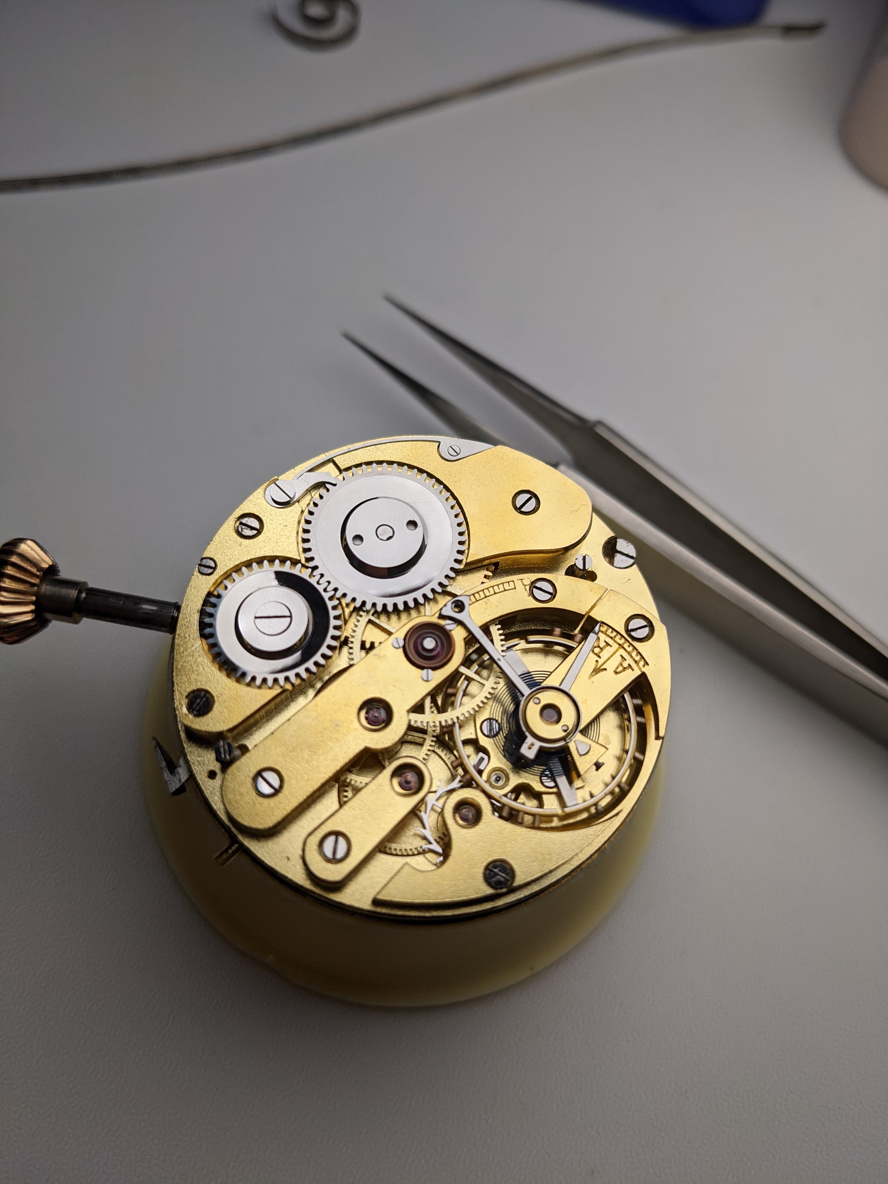 Uhrmacherin Indra Krüger