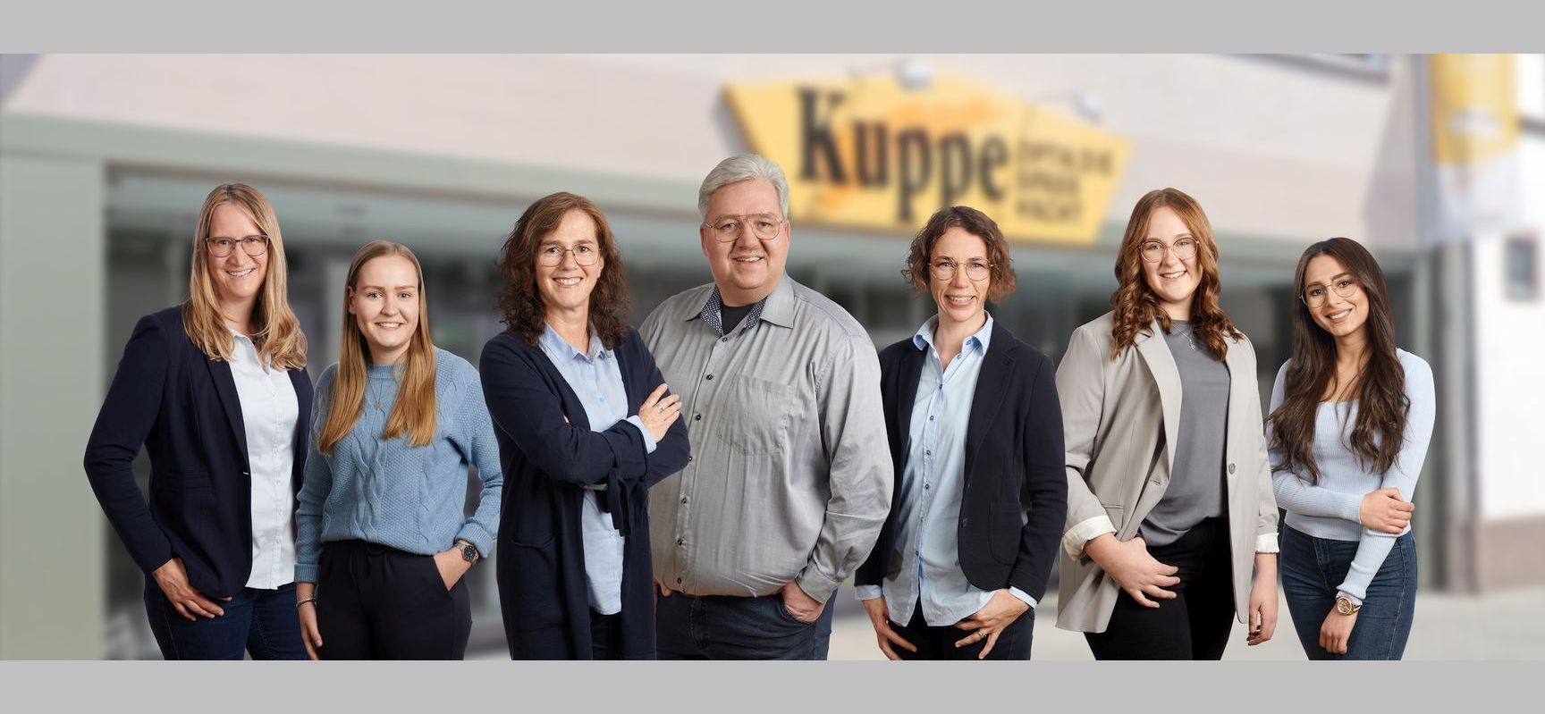 Kuppe Optik, die Spaß macht