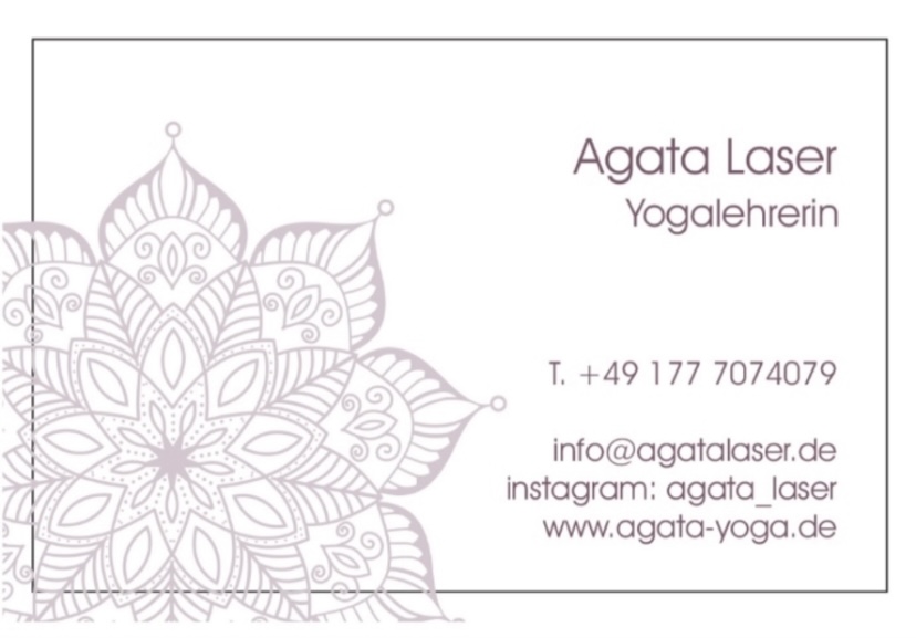 Agata Laser Yogalehrerin  bei FamilyFit