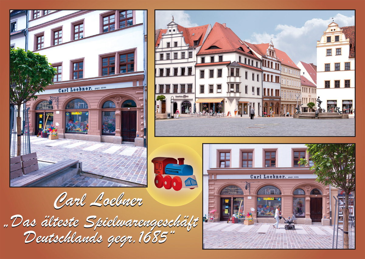 Fa. Carl Loebner "Das älteste Spielwarengeschäft Deutschlands gegr. 1685"
