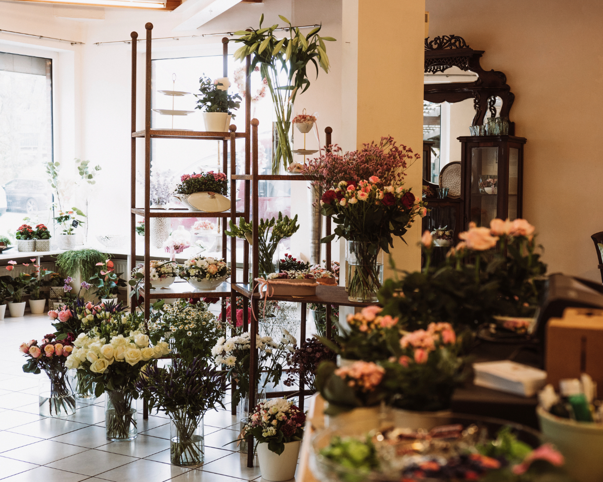 Blumenladen am Friedhof