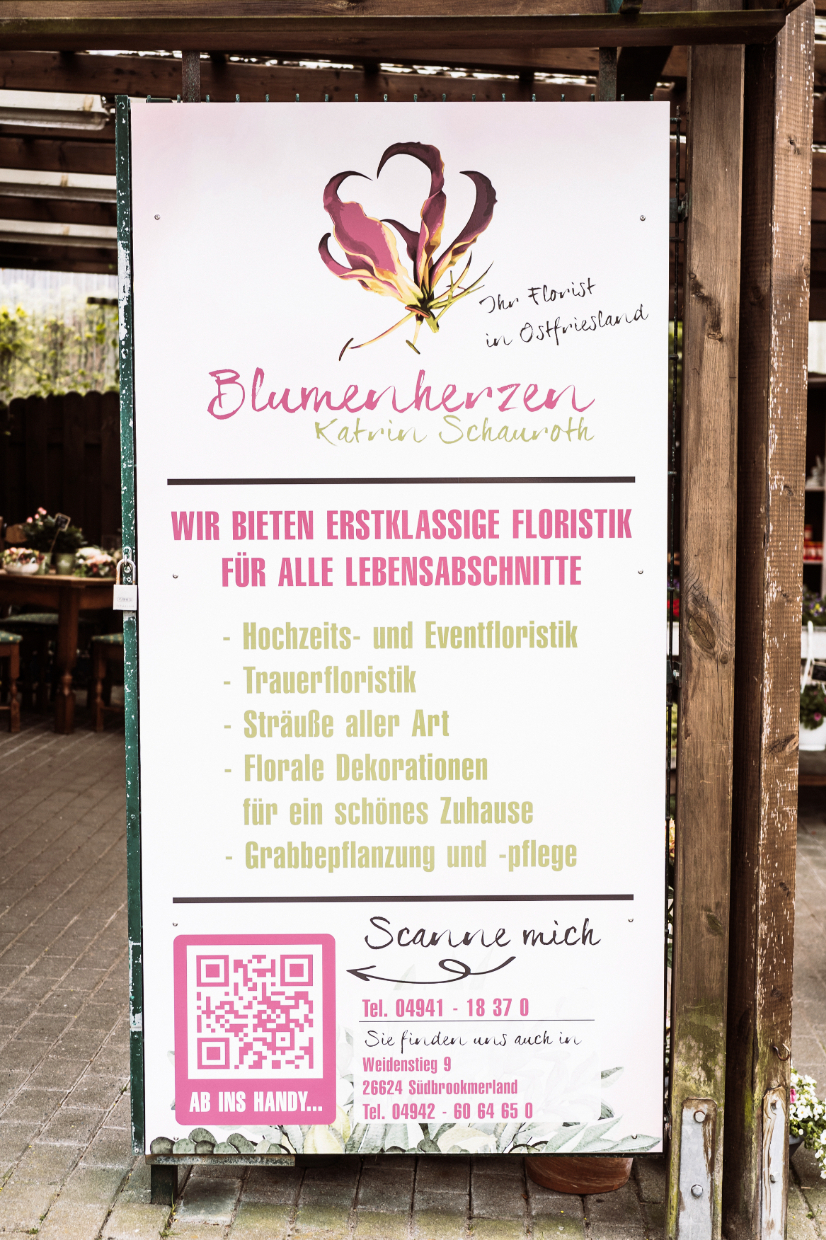 Blumenladen am Friedhof