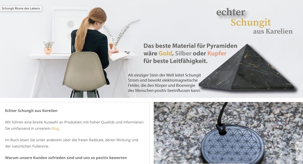 echter Schungit Inh. Christian Schubert