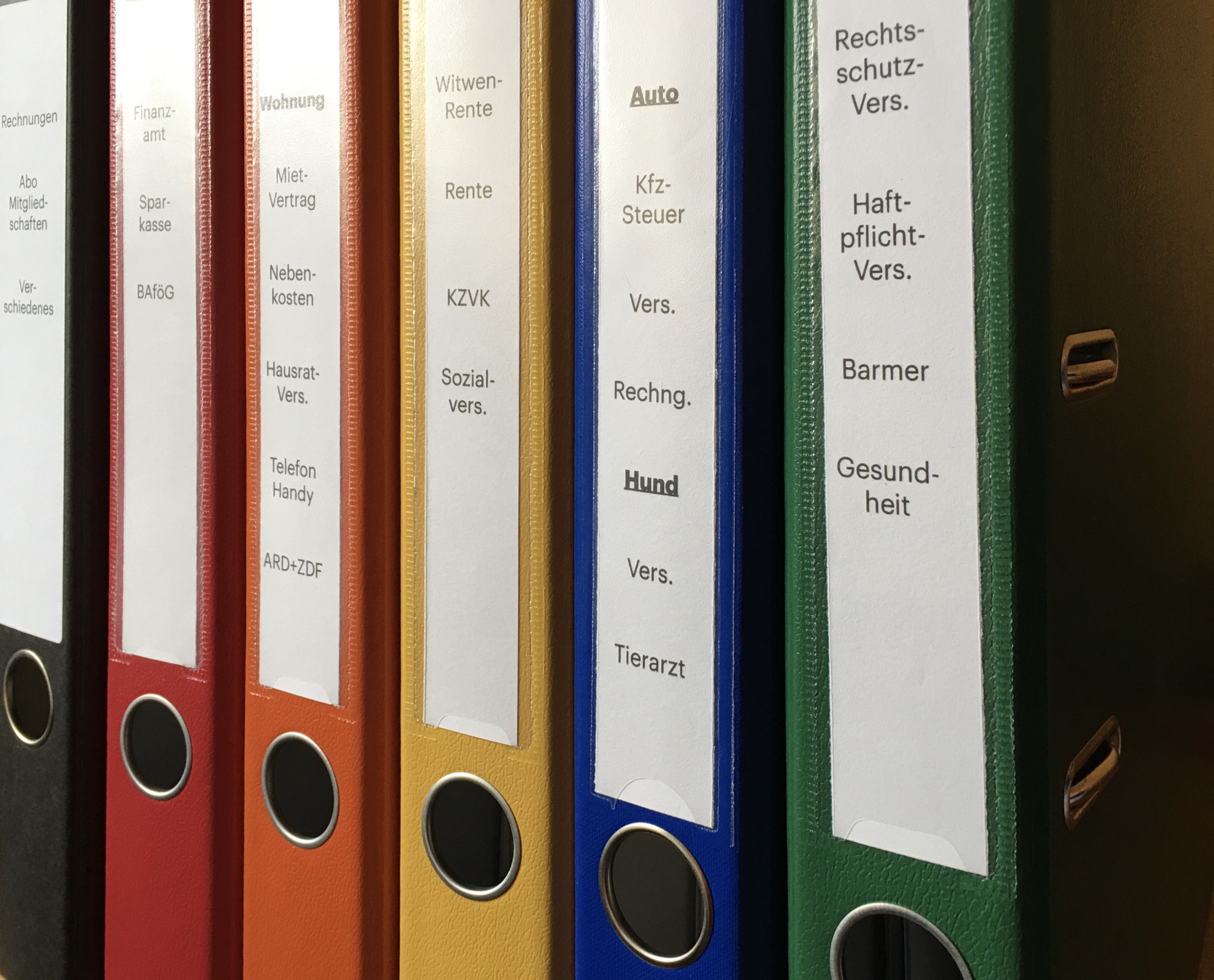 Ordnung im PapierKram