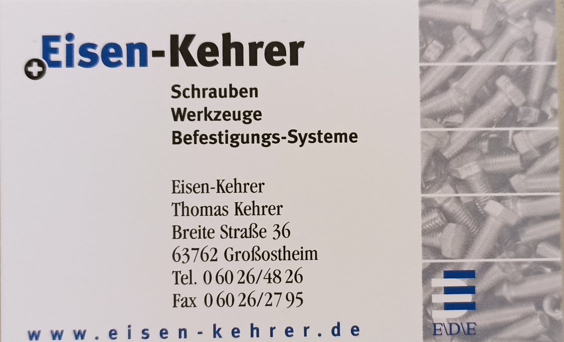 Eisen-Kehrer title image