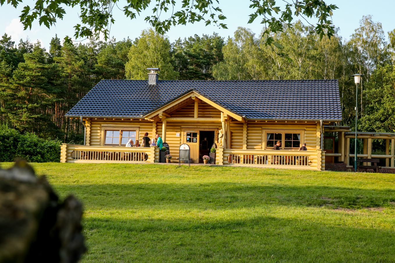 Blockhaus am Wolzensee