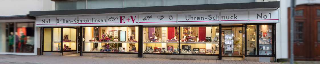 E. + V. GmbH Uhren - Schmuck - Optik title image