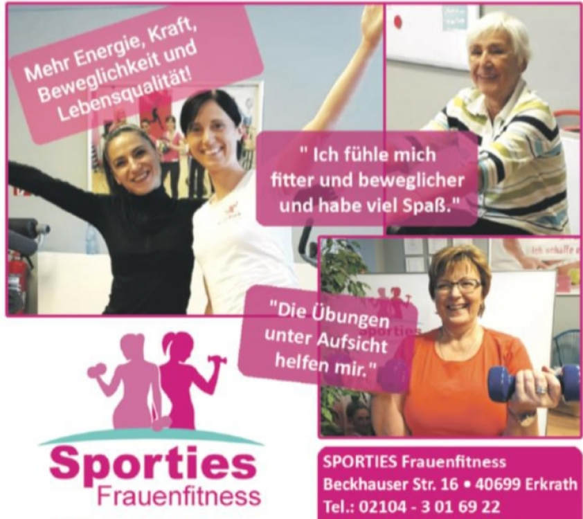 Sporties Frauenfitness title image