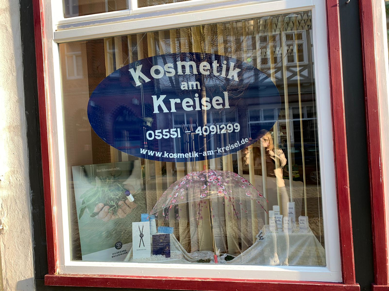 Kosmetik am Kreisel