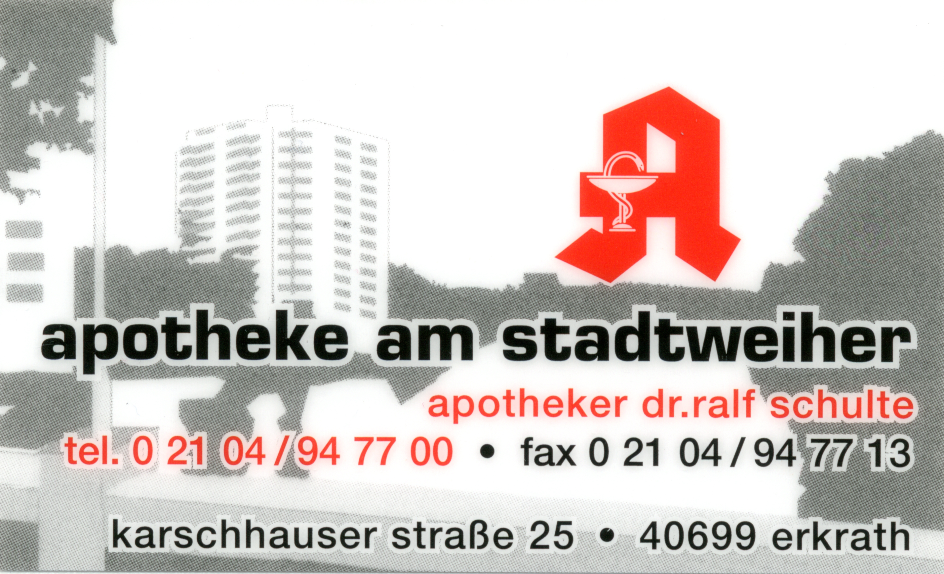 Apotheke am Stadtweiher