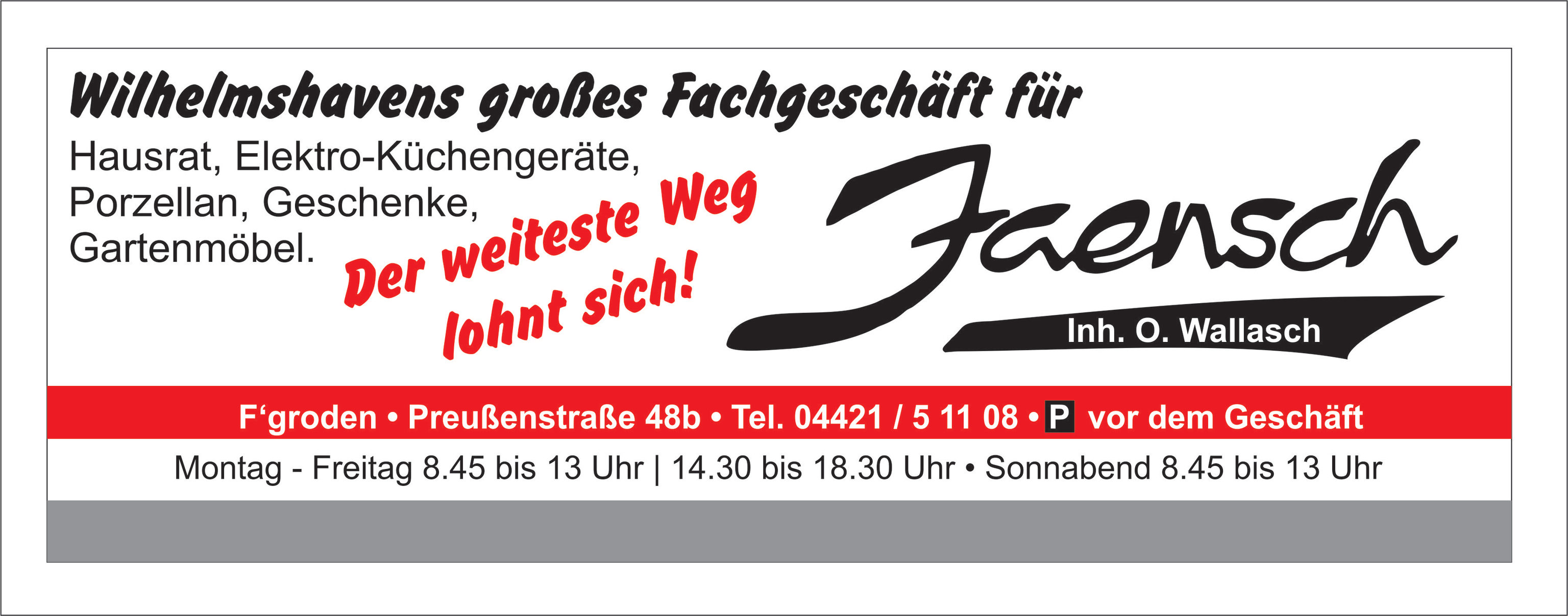 Fried. Jaensch Inh. Olaf Wallasch