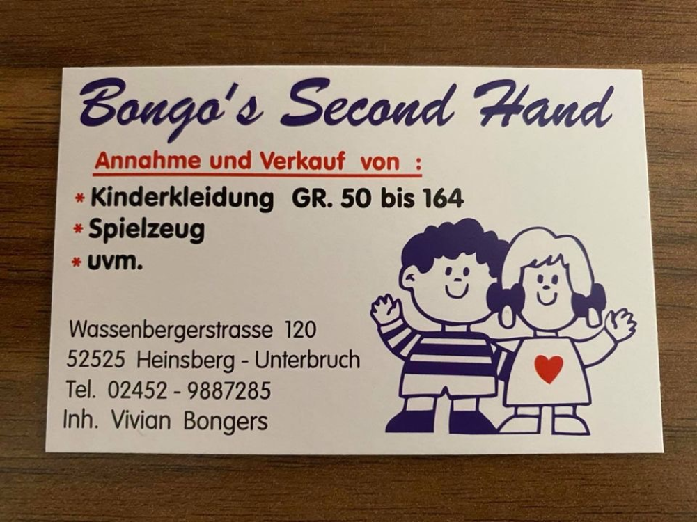 Bongo’s Second Hand title image