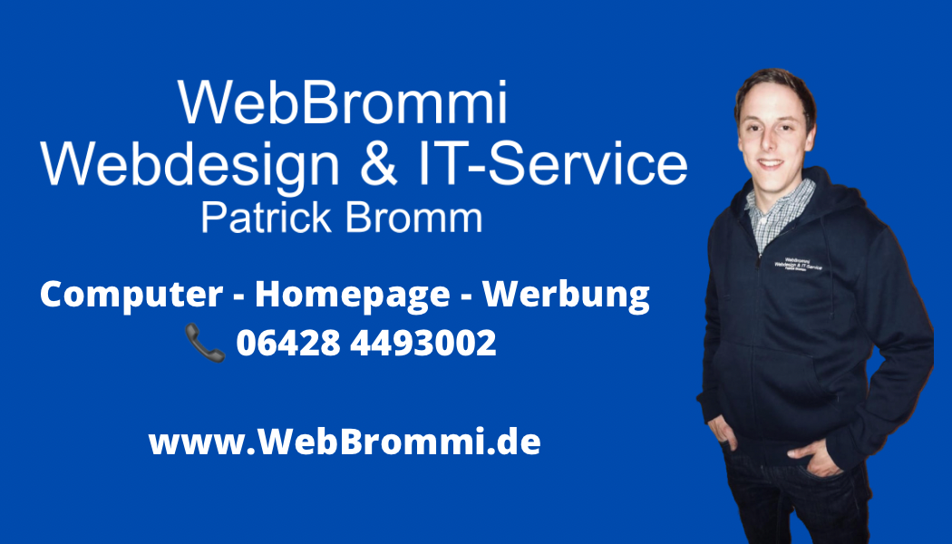 WebBrommi - Webdesign & IT-Service Patrick Bromm