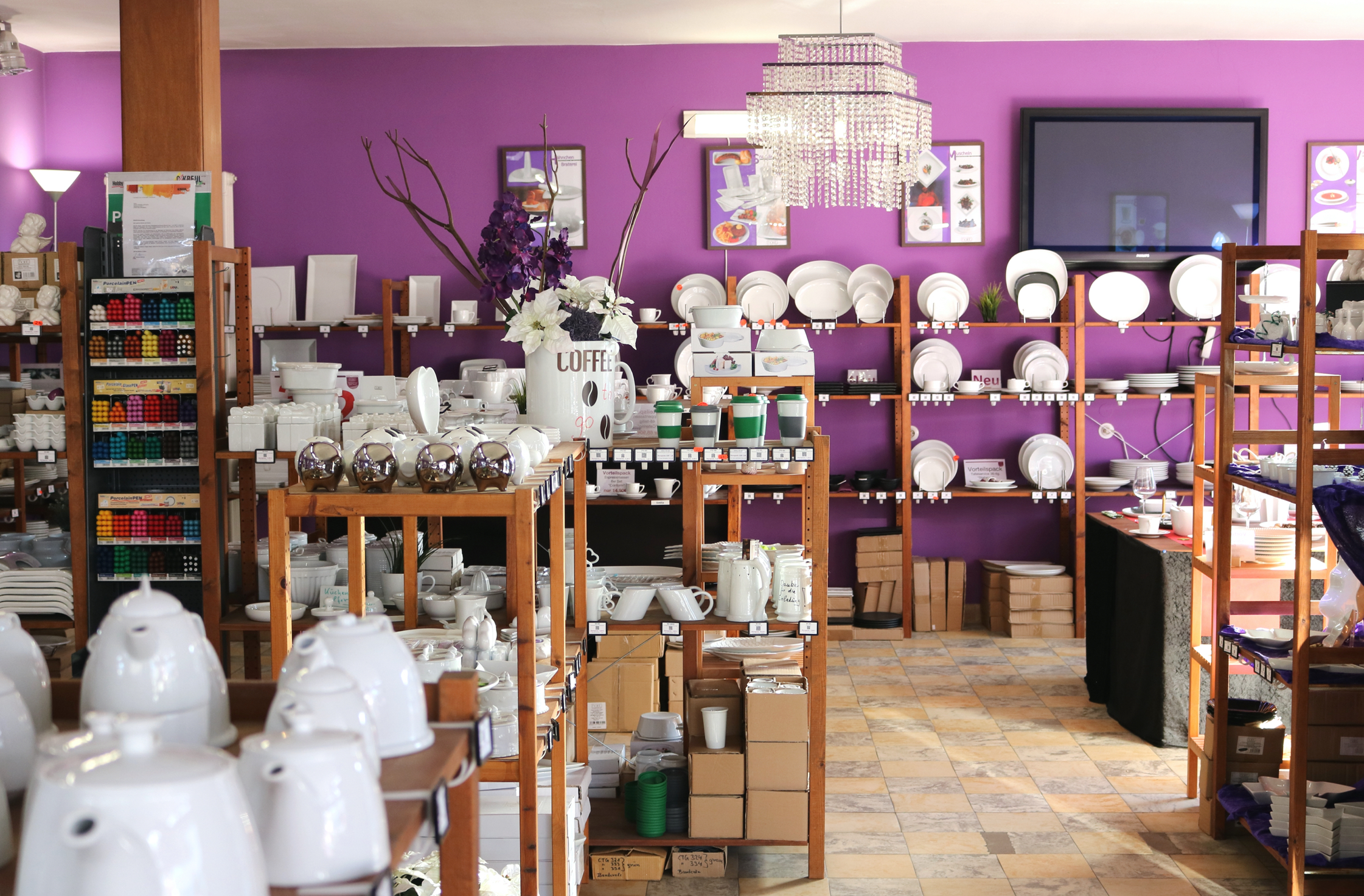 Porzellan Werksverkauf Store Halle