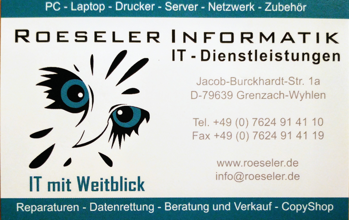Roeseler Informatik Inh. Matthias Döbele title image