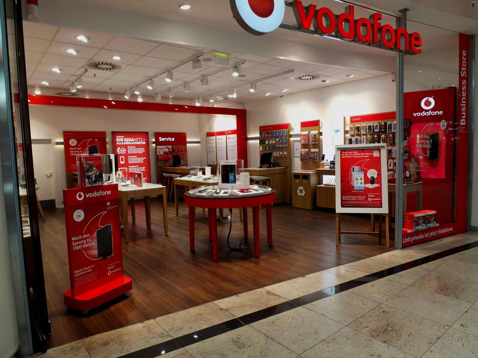Vodafone Shop im City-Point Kassel