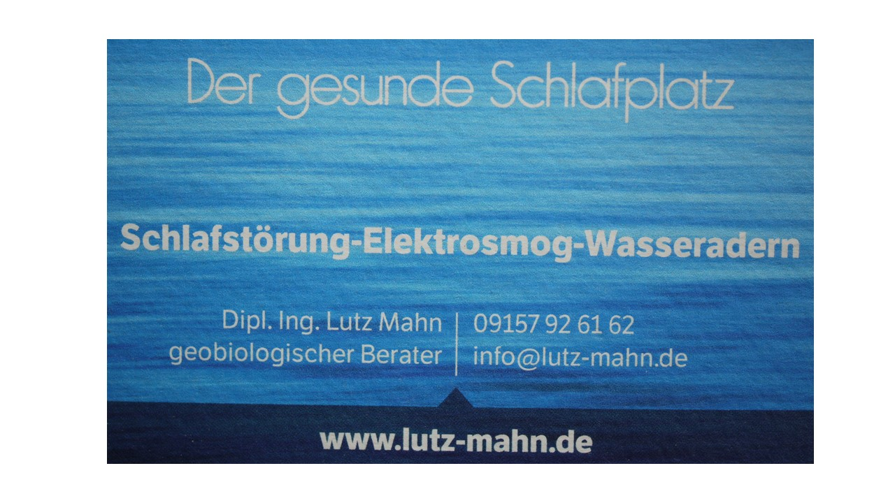 Geobiologische Schlafplatz Beratung