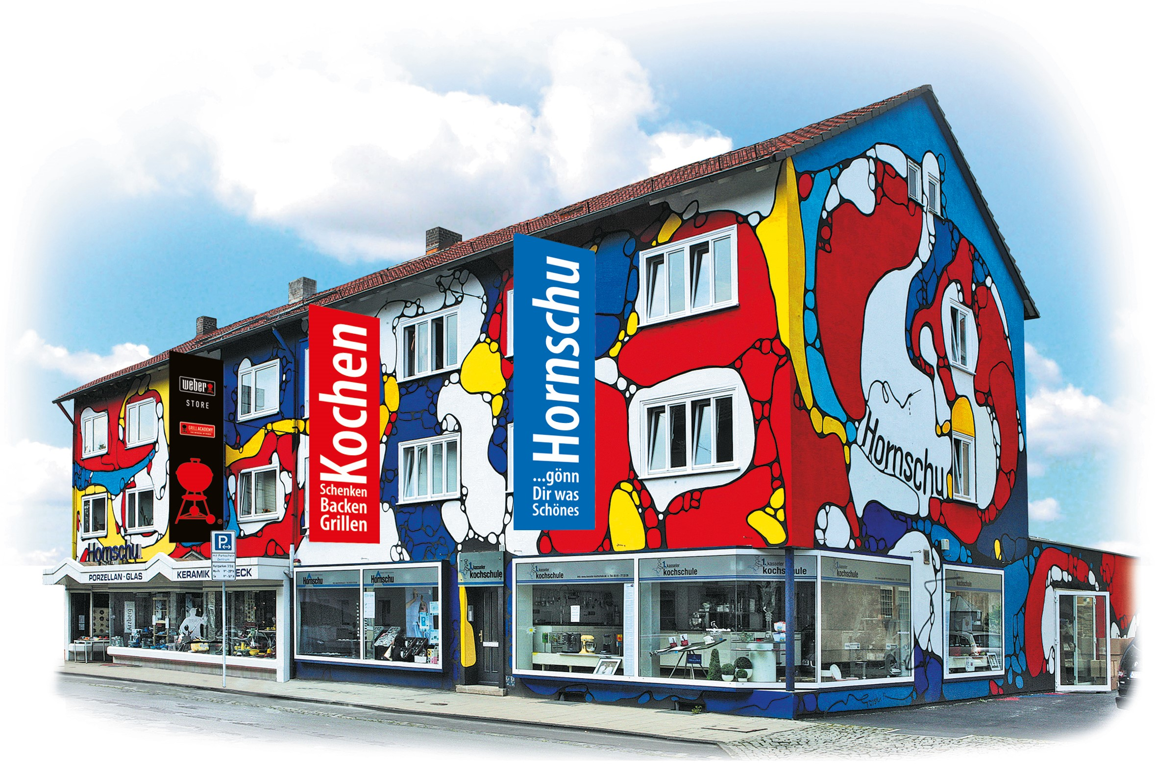 Hornschu im bunten Haus