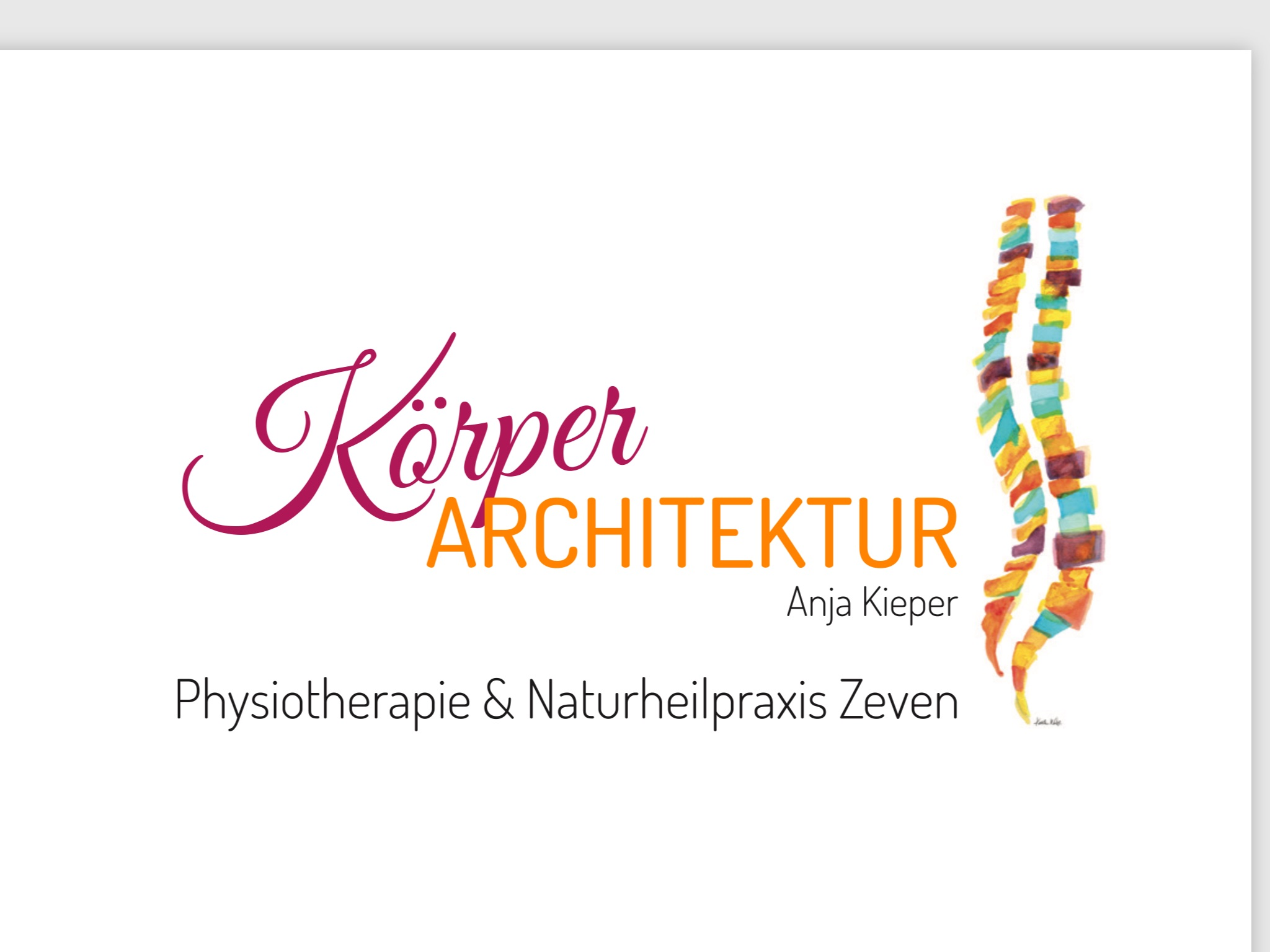 Körper Architektur