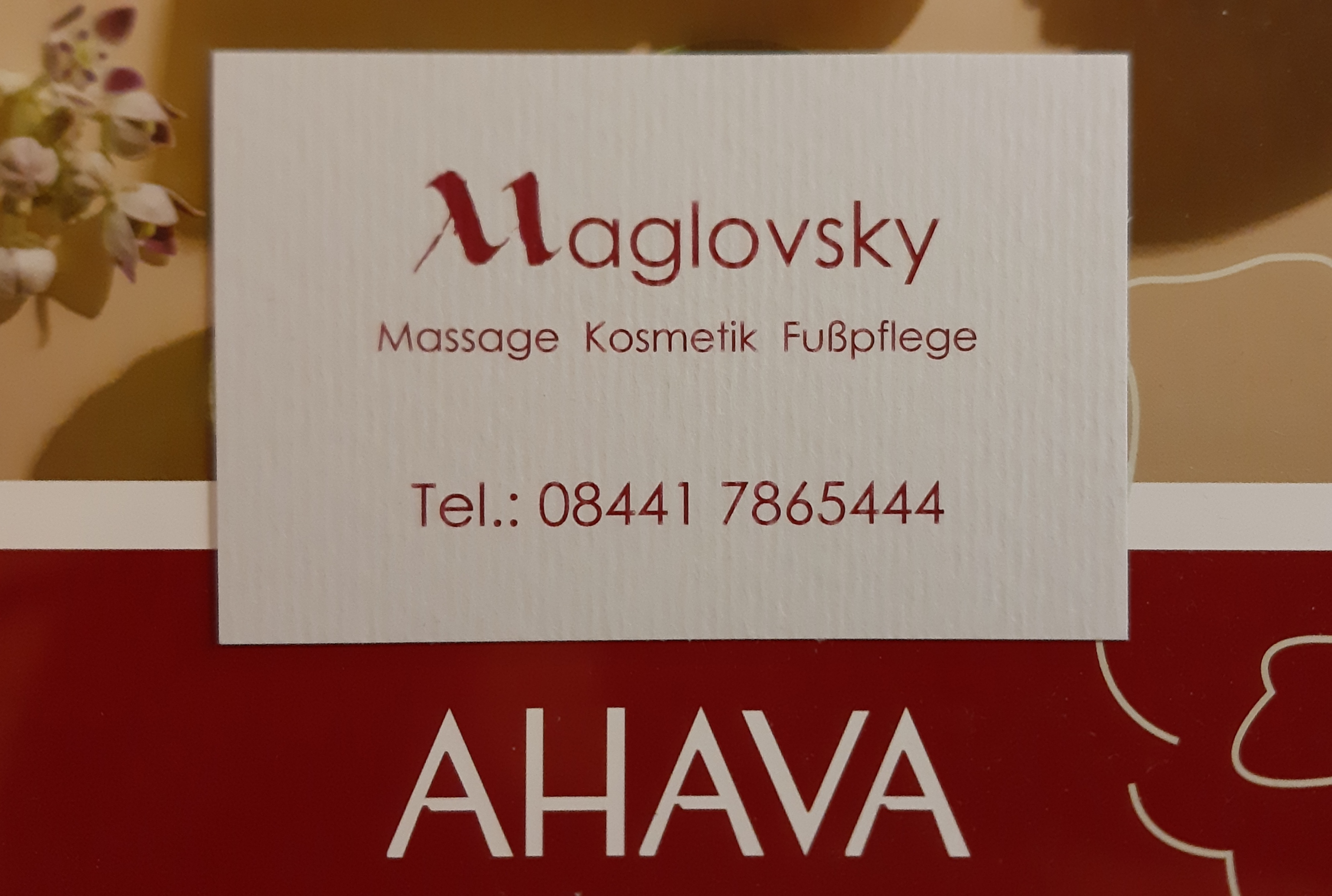 Maglovsky Massage Kosmetik Fußpflege