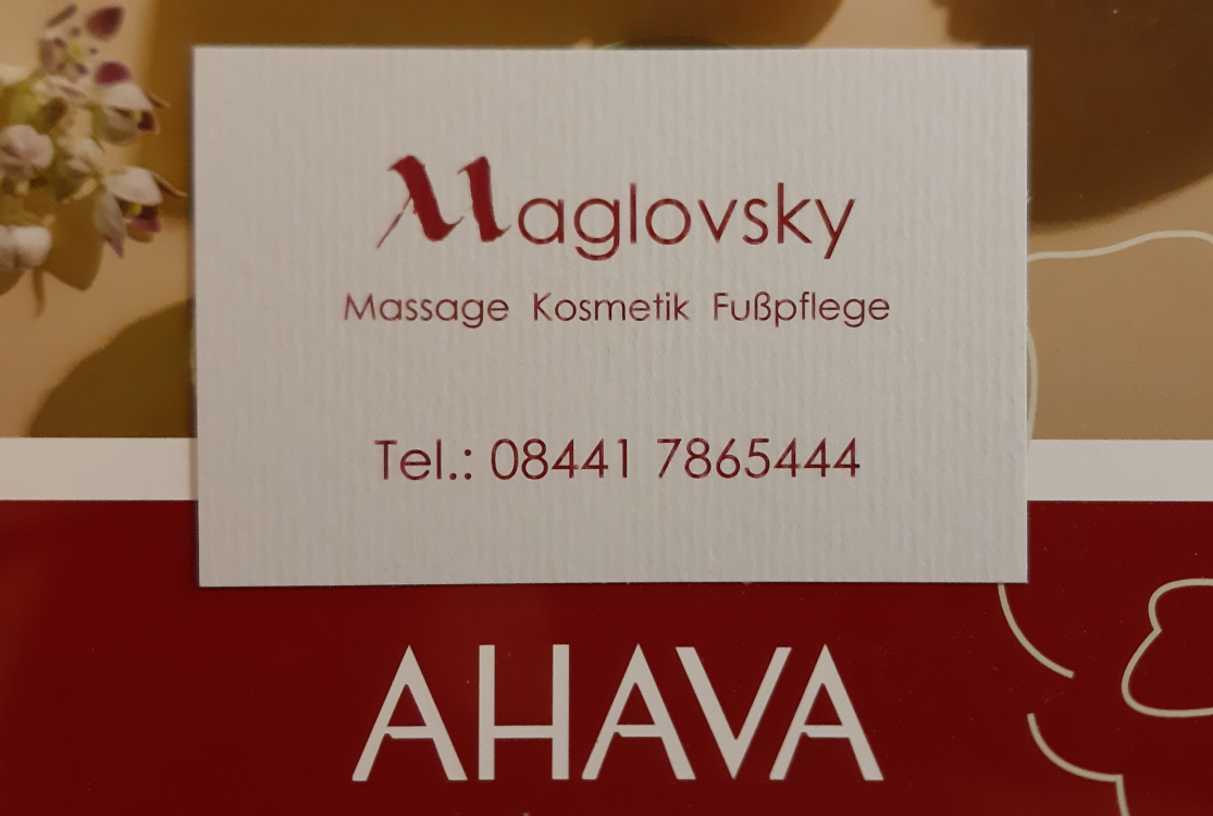 Maglovsky Massage Kosmetik Fußpflege title image