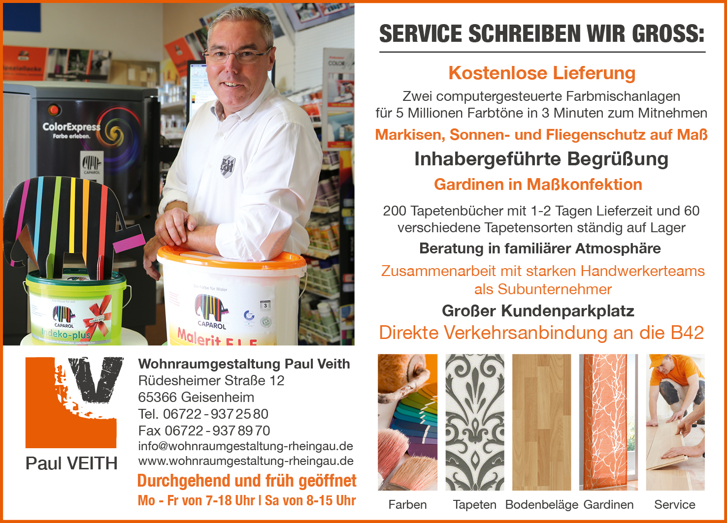 Wohnraumgestaltung Paul Veith