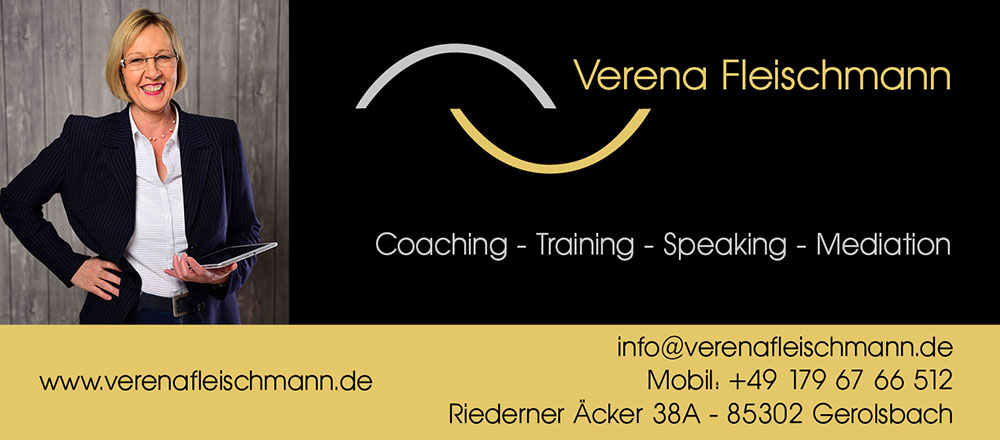 Verena Fleischmann Coaching Training Mediation