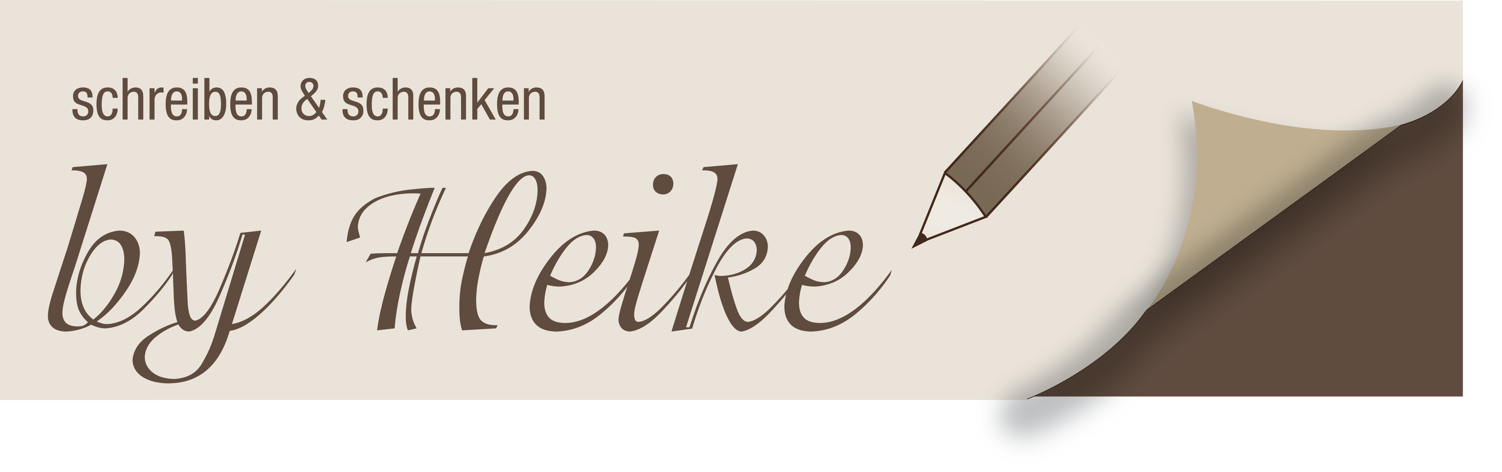 Schreiben und Schenken by Heike