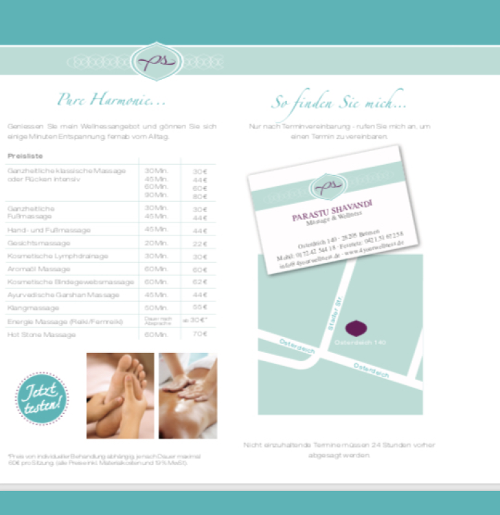 PS Massage & Wellness title image
