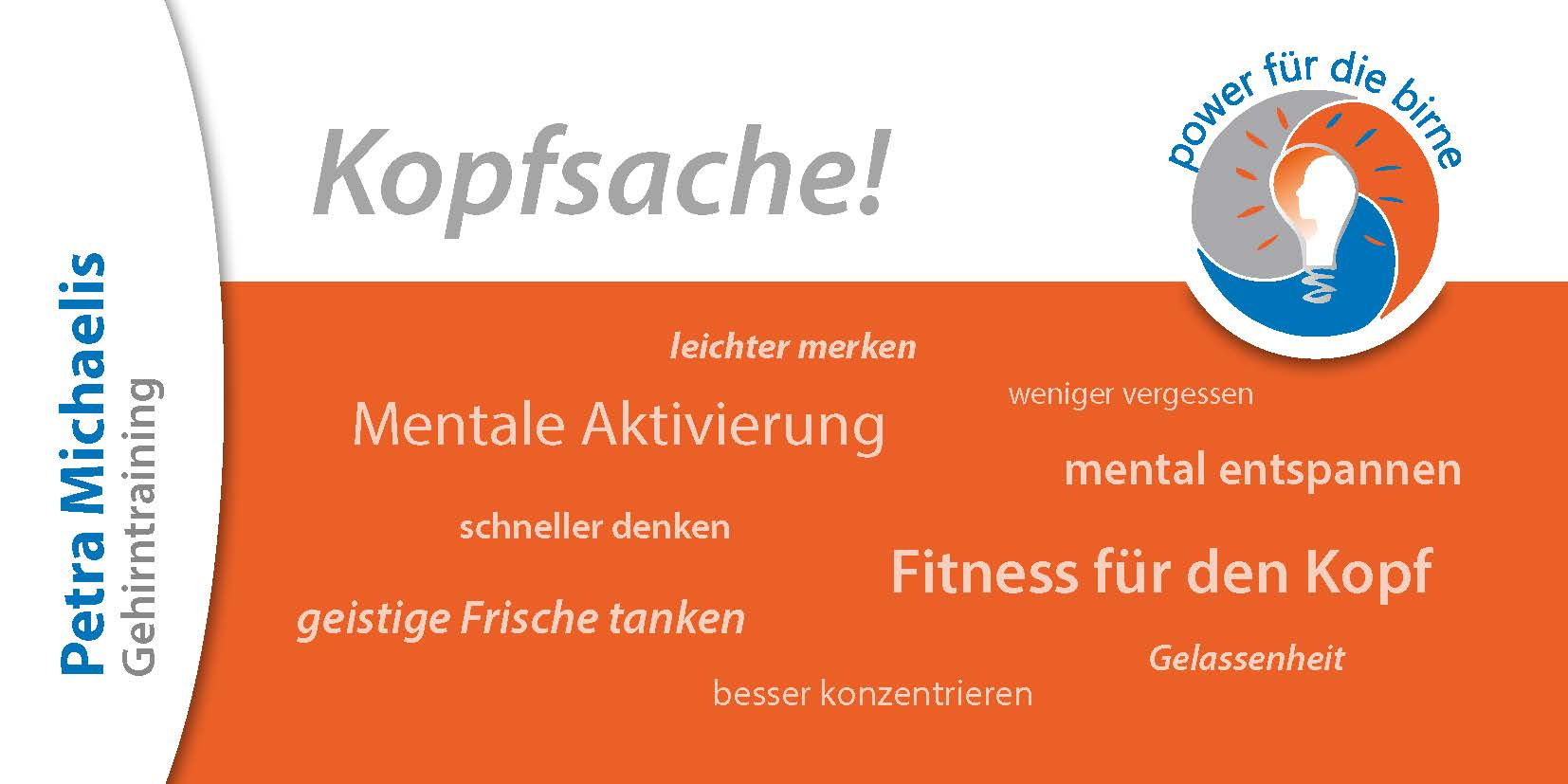 Petra Michaelis, Gehirntraining
