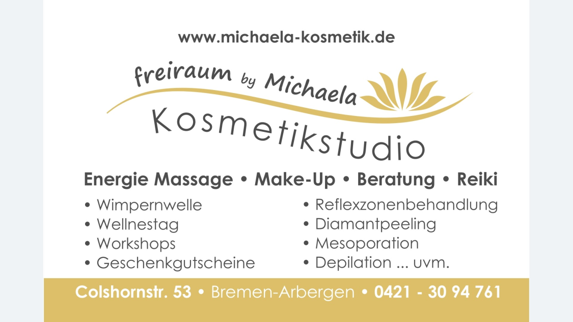 freiraum by michaela Kosmetikstudio title image