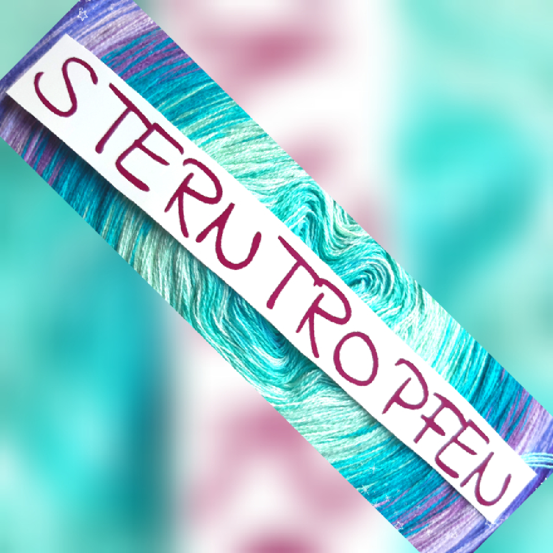 Sterntropfen Design & Farbverlaufsgarn