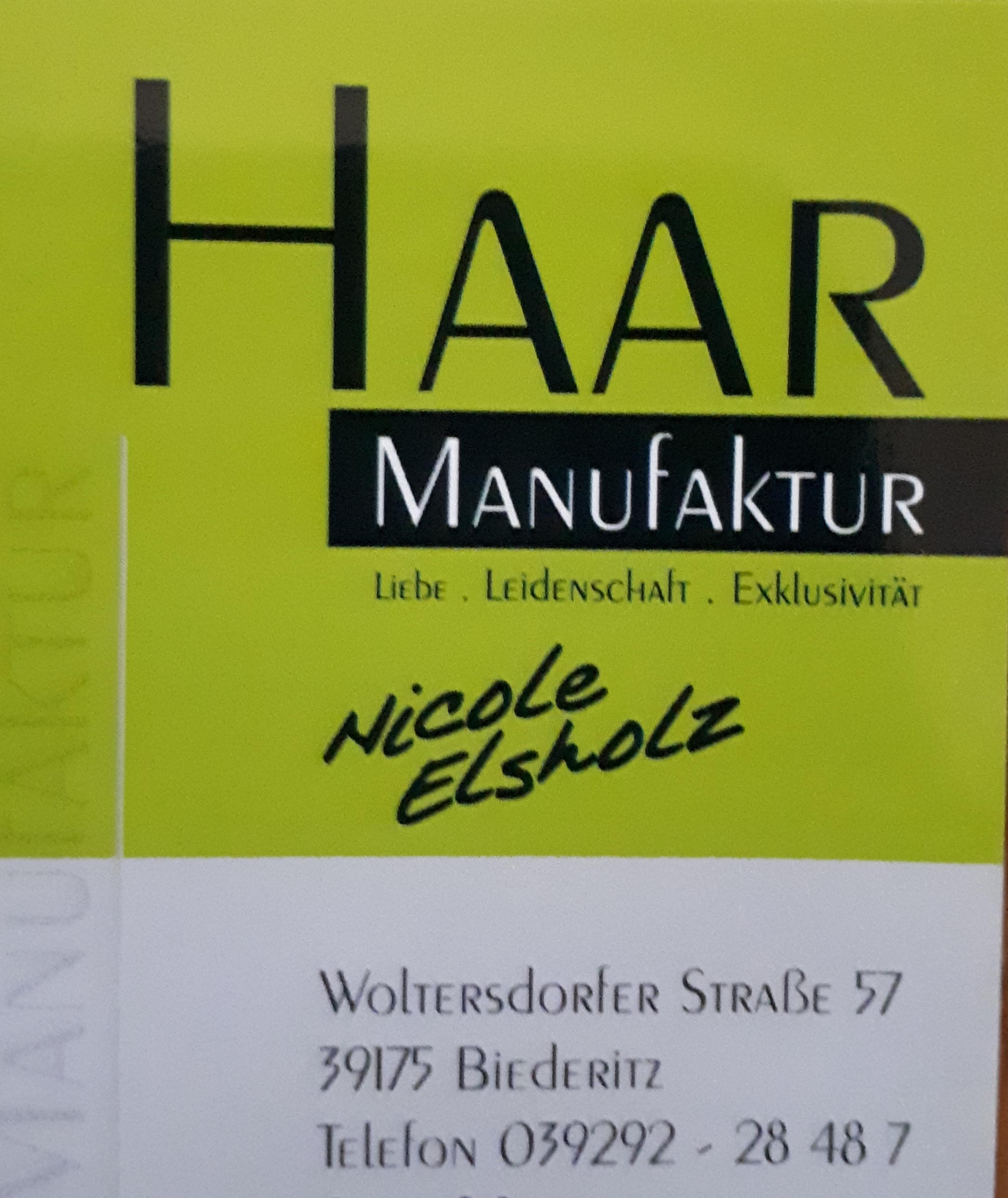 Haarmanufaktur Nicole Elsholz