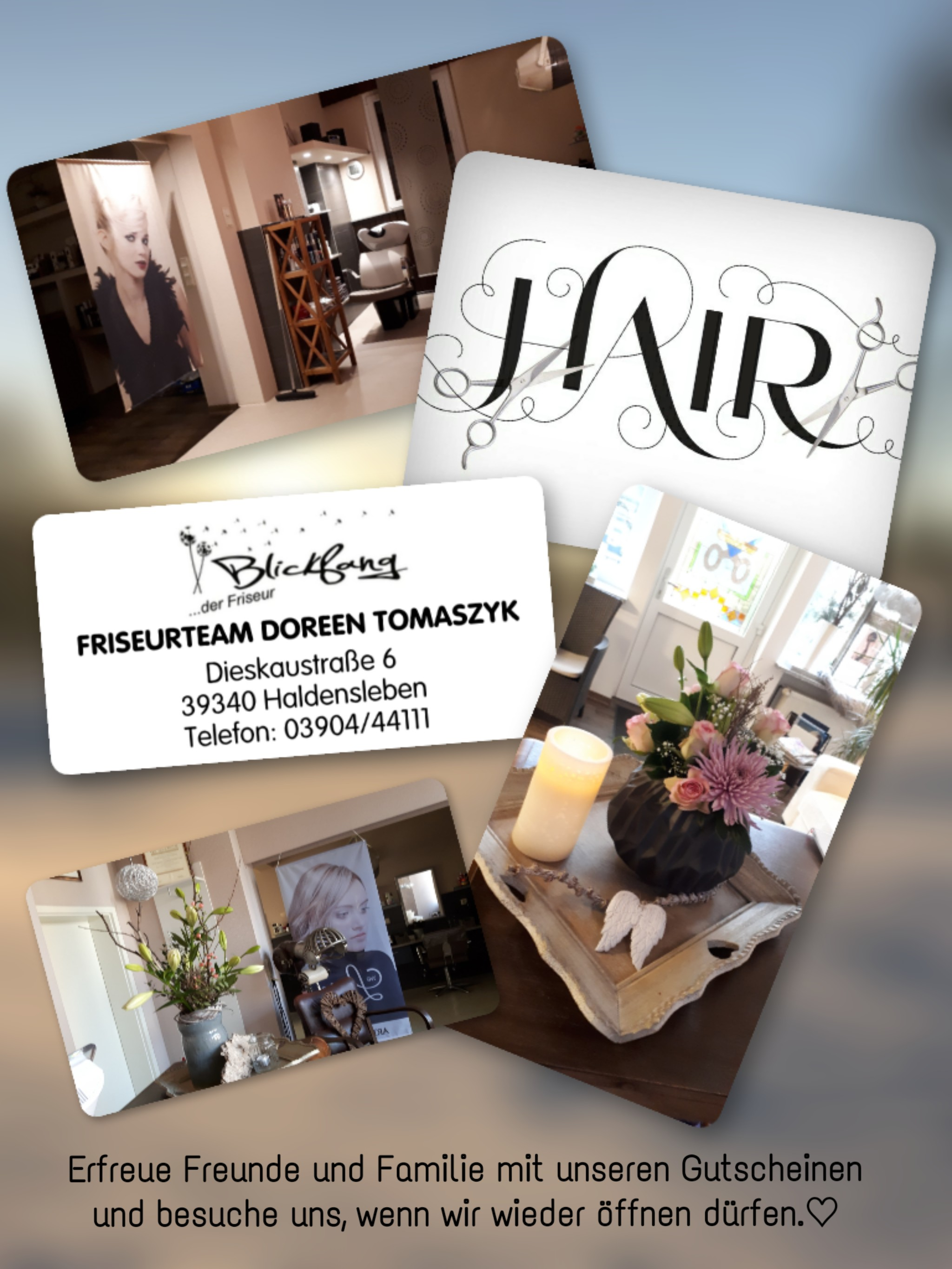 Friseur Blickfang