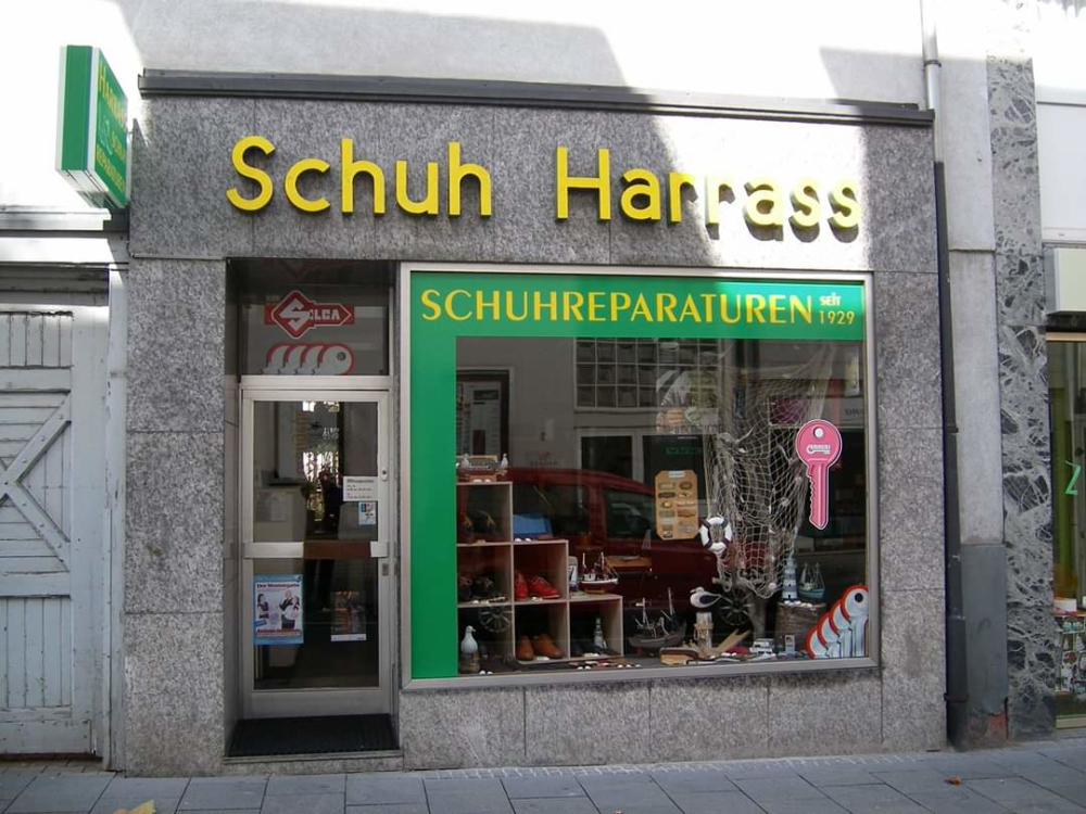 Schuh Instandsetzung Harrass title image