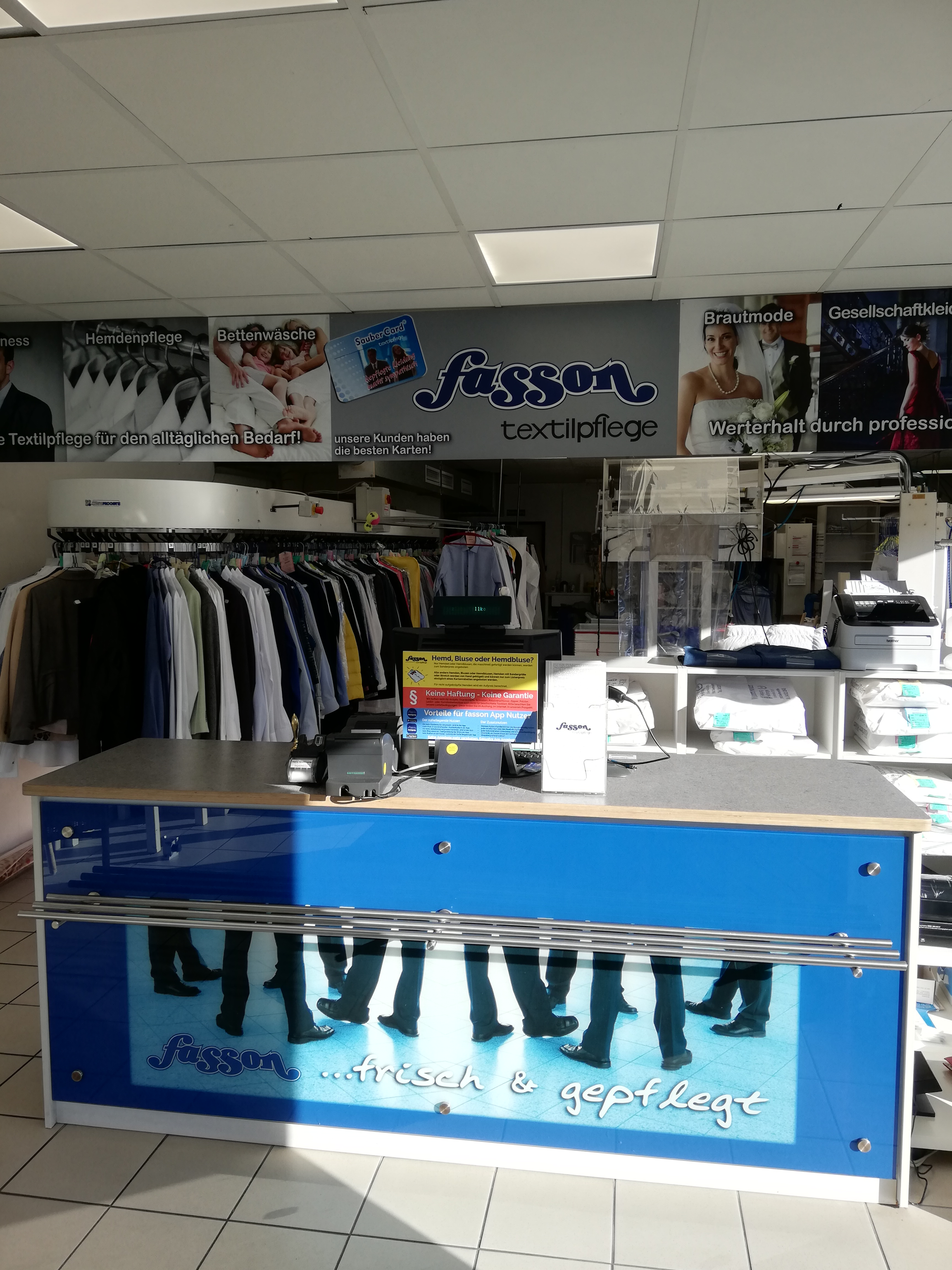 Fasson Textilpflege ihn. M. Vick