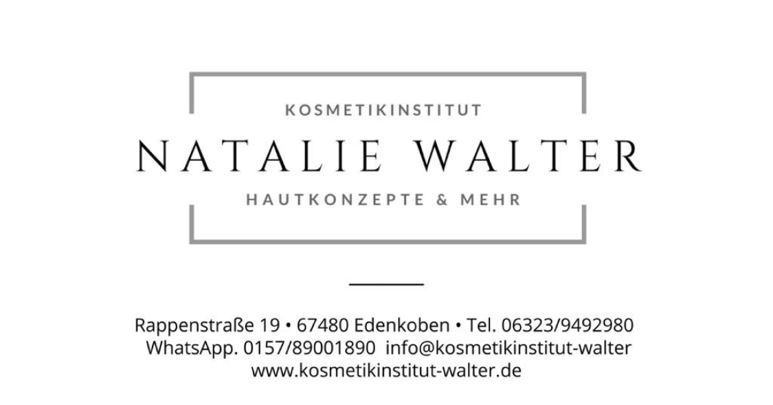 Kosmetikinstitut Natalie Walter - Hautkonzepte & mehr title image