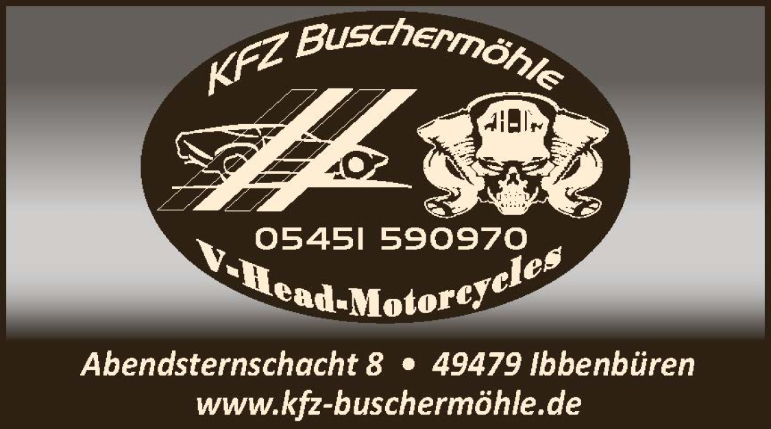 KFZ Buschermöhle & V-Head-Motorcycles title image